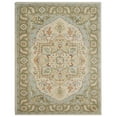thumbnail image 2 of Rugsotic Carpets Hand Tufted Wool Eco-Friendly Area Rugs - 5'x8', Rectangle, Beige Green, Modern Contemporary Design, High Pile Handmade Anti Skid Rugs for Living Room, Bed Room (K00206), 2 of 6