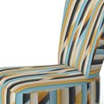 thumbnail image 4 of Designart « Chic Urban Stripes II » Fauteuil d'Appoint Rembourré à Rayures Jaunes - Fauteuil Moderne pour Salon, 4 of 7