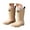 c-291Beige95, variant on HAYIMI Cartoon Rainboots Outdoor Waterproof Round Toe Lightweight All Season Kids Rain Boots Sporty Comfort Trendy Shoes