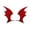 2, variant on Aellinatey Goth Wing Shape Hair Clip Non-slip Hairband Barrettes for Toddler Pigtail