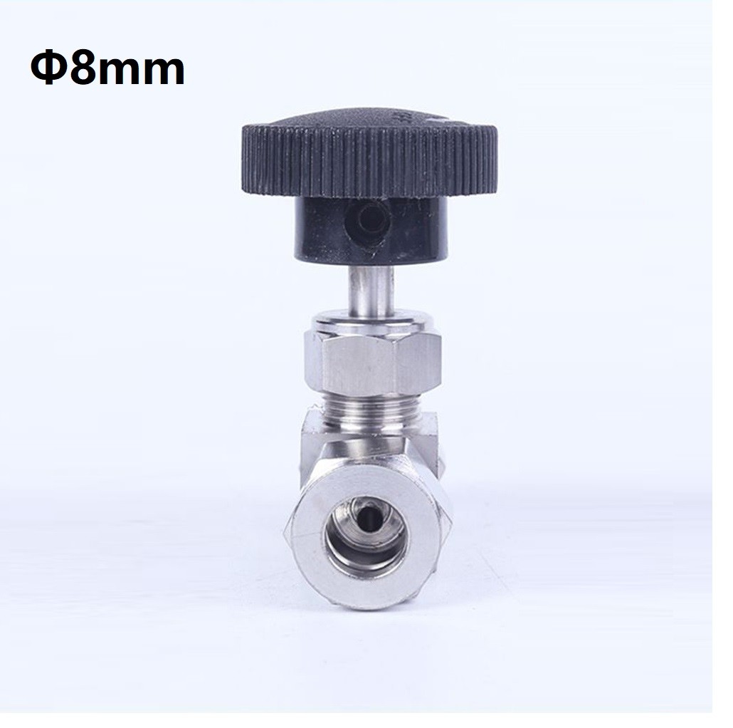 Adjustable needle valve O.D 3/4/6/8/10/12mm Stainless Steel 304 Needle