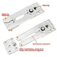 thumbnail image 4 of Sectional Sofa Connection with Snap Lock, Couch Clips Furniture Connector, Snap Connector Fastening for Sofa Furniture, 4 of 7