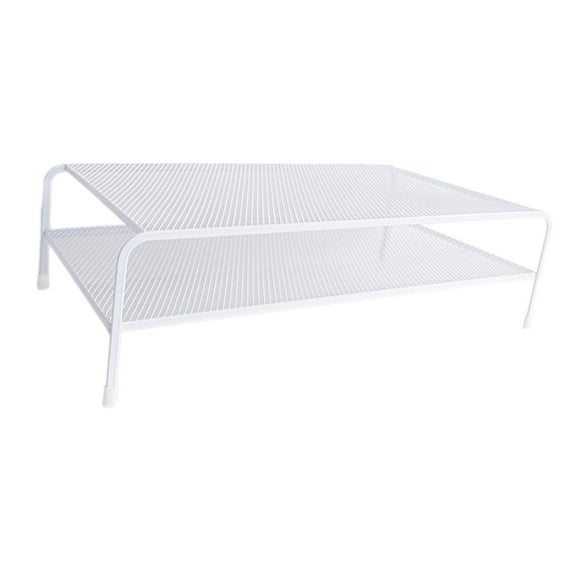 ziyahi Computer Stand Space Saving Multipurpose for Apartments Layer Desktop Double Home Double Layer 38x20x8cm