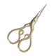 thumbnail image 3 of Tijeras de serpiente pequeñas Macarena Tijeras de vintage para modista dorado, 3 of 8