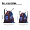 thumbnail image 2 of Sikiie Futuristic Bar Space View Drawstring Backpack Drawstring Bags, Draw String Back Bag for Sports, Gym, Travel, Swimming, Beach-Medium, 2 of 6