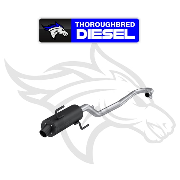 MBRP 15-24 Honda Foreman Rubicon 500/ 520 Single Slip-On Perf. Series Exhaust