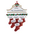 thumbnail image 5 of Adorno navideño personalizado para árbol de Navidad, para repisa de chimenea, para grupos familiares, 2021, colgante navideño, 5 of 5