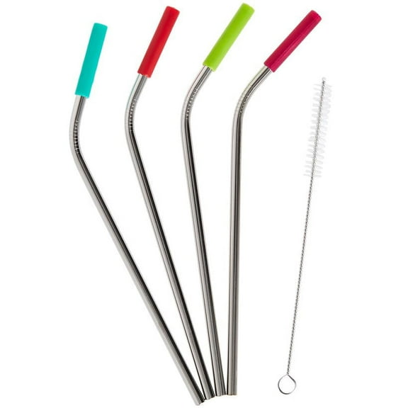 Stainless Steel Straws with Cleaner Brush