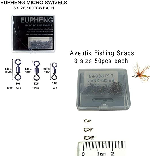 50/100pc Fly Fishing Snap Quick Change For Hook Lures Hot Outdoor Fishing CL 
