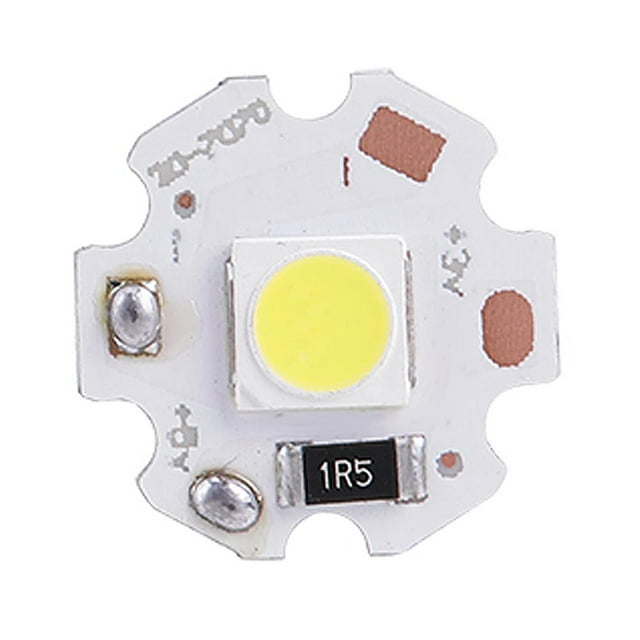 Fuente Chip Lámpara LED COB Alta Potencia 5V 3W para Reflector (blanco)