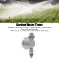 thumbnail image 4 of Watering Timer, Water Controlling Automatic Drip Irrigation Timer, for G1/2 G3/4 Threaded Faucet, Comes with a Compact Size and Fine Threads, 4 of 8