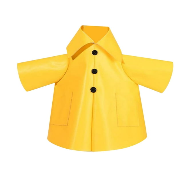 Cojinete de ganso Raincoat para una estatua de 23 pulgadas, vestimenta de figuras de ganso, decoración novedosa al aire libre para la decoración del Estilo B