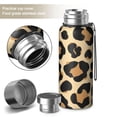 thumbnail image 2 of 20 Oz Leopard Print Pattern Coffee Tumbler Double Wall Insulated Stainless Steel Water Bottle | Metal Reusable Thermoses Flask with Cup Cap | Leak & Sweat Proof with Anti-Dust Lid, 2 of 7