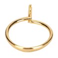 thumbnail image 4 of Blank Ring Base, Short Lightweight Four Claws Ring Base  For Jewelry Making Gold, 4 of 8