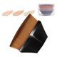 thumbnail image 1 of 1 brocha de maquillaje multifuncional para maquillaje en polvo, líquido mezclado o crema impecable, con estuche de transporte (negro), 1 of 5