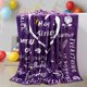 thumbnail image 2 of Regalos de cumpleaños para mujeres, manta de 60 x 50 pulgadas, decoraciones de feliz cumpleaños para mujeres, manta de franela súper suave, las mejores ideas para regalos de cumpleaños, 2 of 7