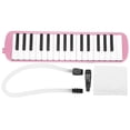 thumbnail image 3 of Melodica Nikou Instrumento musical de viento 32 teclas bolsa de práctica rosa, 3 of 15