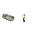 thumbnail image 1 of Elegante Bandeja De Resina Con Estatua Decorativa Abstracta Para Alimentos Y Artículos De Tocador, Ideal Para Baño, Cocina, Cafetería Y Oficina. Perfecta Para Almacenar Y Exhibir En La Mesa., 1 of 8