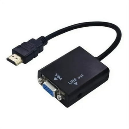 Adaptador Hdmi A Vga Audio Full Hd 1080pGENERICO Lider.cl