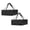A522 Black1 19.7x19.7x5.9" 2Pack, variant on 2Pcs Pizza Carrier Insulated Bags Large For Deliveries, Insulated Pizza Carrier Delivery Bag Food Bag For Personal And Professional Use, Red 19.7X19.7X5.9"