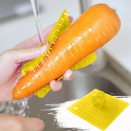

Mittory Tools Brush Household Kitchen Cleaning Brush Steel Ball Rag Filter Silicone Pot Brush Dishwashing Kitchen Vegetable Brush Vegetable