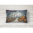 thumbnail image 2 of Carolines Treasures DAC2238PW1216 16 x 12 in. Unisex Day of the Dead Spooky Halloween Fabric Decorative Pillow, 2 of 4