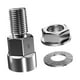 thumbnail image 3 of Tornillo para remolque de bicicleta Adaptador de acoplamiento para remolque de bicicleta Extensión de eje M5, 3 of 7