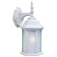 thumbnail image 2 of Craftsman 2 1-Light Textured White Wall Light With Frosted Glass, 2 of 5