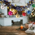 thumbnail image 6 of Christmas Garland for Stair Railing Christmas Decoration Rattan Flower Ribbon Mood Scene Arrangement Hanging Party Colorful Strip Top Creat Pendant Christmas Wreath, 6 of 7