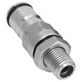 thumbnail image 3 of Gas Ball Lock Post, 304 Stainless Ball Lock Adapter, Keg Posts Parts Steel Beer Keg Ball Lock Adapter Post Pressure Relief Valve HomeBrew Accessory, 3 of 8