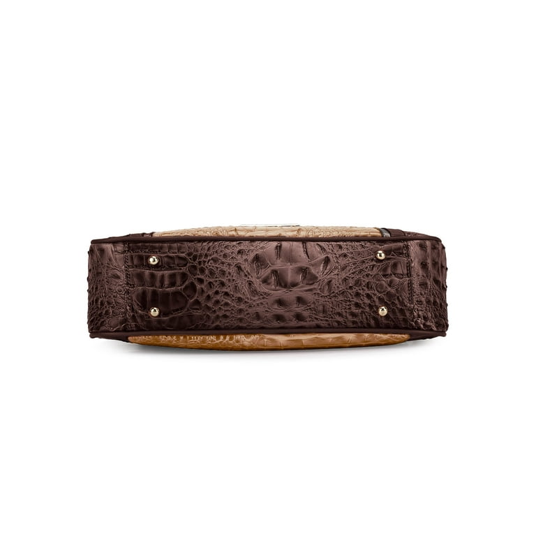 MKF Collection Becket Faux Crocodile-Embossed Vegan Leather