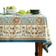 thumbnail image 1 of Mantel patdrea 140x200 cm con estampado floral italiano azul, 1 of 9