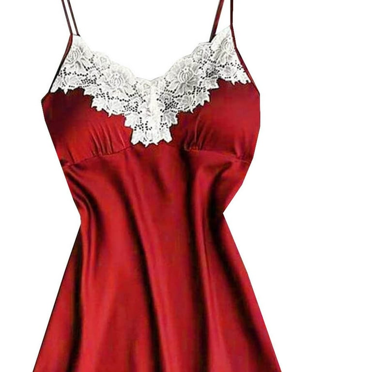 Lace Amazon Nighty Low Price WWESDXCR 5Pc Silk Robe Sleep Suit