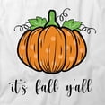 thumbnail image 2 of Happy Fall Y'all T-Shirt | Seasonal Autumn White Tee Gift, 2 of 5
