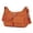 Style B - Orange, variant on Crossbody Bag for Women Multi Pockets Messenger Shoulder Handbag Trendy Zipper Satchel Purse Nylon Water-resistant Lightweight Casual Travel Bags, Khaki