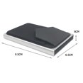 thumbnail image 3 of Portatarjetas RFID Caja de tarjeta de crédito bancaria de aluminio Smart Quick Release (Plata), 3 of 6