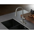 thumbnail image 5 of Gourmetier LS2728DKL Kaiser Single-Handle Pull-Down Kitchen Faucet, Brushed Nickel, 5 of 9