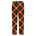 thumbnail image 3 of Ashirexll Two Piece Sets, Mens Pajamas Set, Casual Turndown Collar Print Long Sleeve Pajama Set For Men With Elastic Waist, 3 of 6