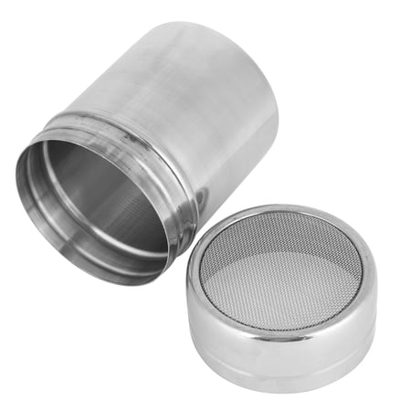Poivrier Et Saliere TNSLAND 2 Pcs Saupoudreuse De Sucre En Poudre Avec Couvercle, Moulin à Sucre En Poudre, , Saupoudreuse De Cacao Farine Saupoudreuse En Acier Inoxydable Pour Café épices Sucrier Pour
