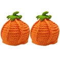 thumbnail image 1 of Gorro de punto Tinsow Baby con forma de calabaza para bebés de 0 a 12 meses, 1 of 7