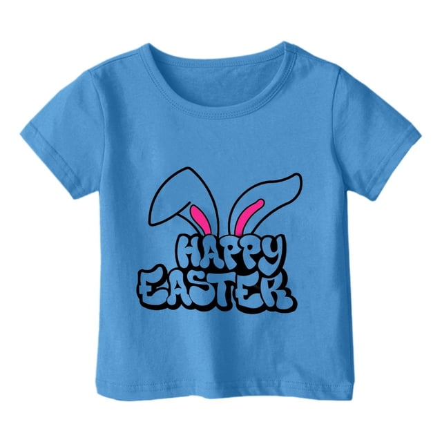 COM1950s Crop Top pour Enfants, T-Shirt Décontracté Ample à Manches Courtes Col Rond Confortable pour Adultes