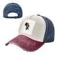 thumbnail image 7 of Ankh African Colored Africa Distressed Baseball Cap Dad Hats for Men Women Vintage Trucker Hat Low Profile Ball Caps, 7 of 7