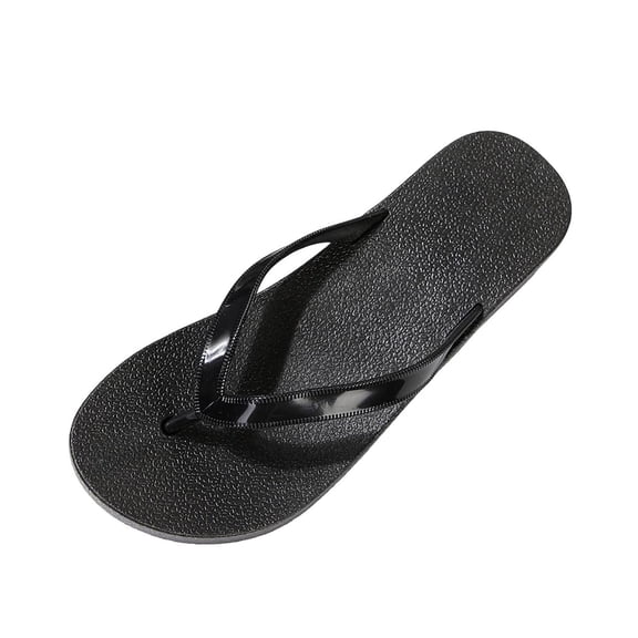 hoksml Women's Wedge Thong Sandals, Easy-On Summer Beach Footwear Lightweight Pool Shoes
