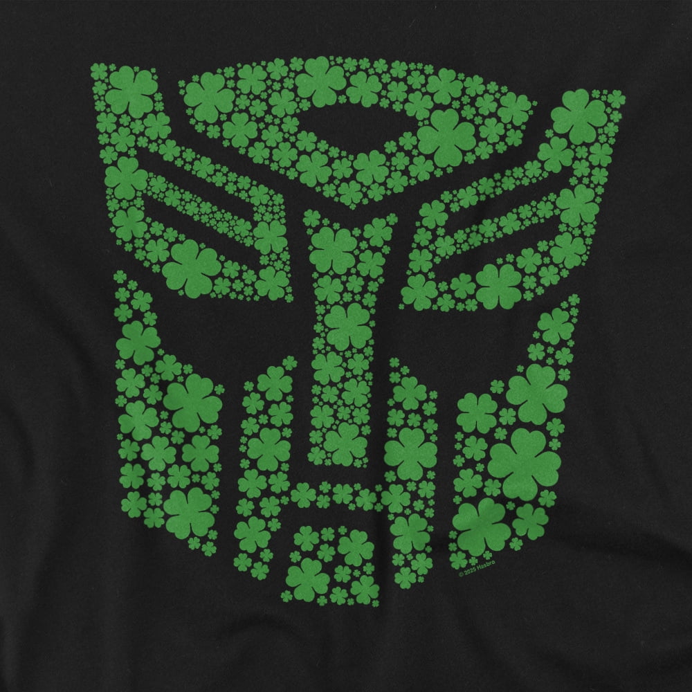 Transformers St. Patrick's Day Optimus Prime Lucky Bot Unisex Adult T Shirt (3X-Large) Kelly Green Men\u0027s Transformers St. Patrick\u0027s Day Cloverfield Autobot Logo