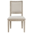 thumbnail image 4 of Trofello Cushioned Dining Side Chair White Washed (Set of 2), 4 of 13