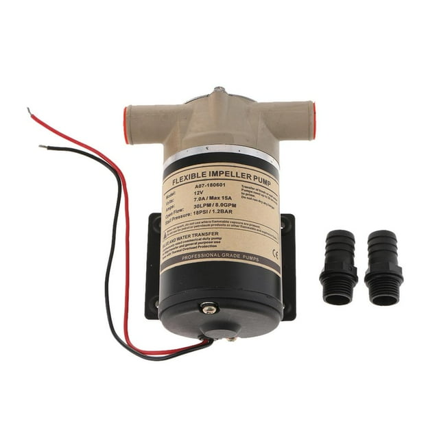 Bomba de agua autocebante perfecl 12V 8 GPM Reemplaza a Water Puppy