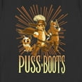 thumbnail image 2 of Women's Puss in Boots: The Last Wish Character Poster  Graphic Tee Black Large, 2 of 4