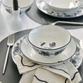 thumbnail image 7 of Stone Lain Esme 32-Piece Dinnerware Set Porcelain, Black, 7 of 7