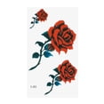 thumbnail image 2 of Pegatinas de tatuaje de flores 3D Calcomanías de tatuaje de cuerpo falso temporal a prueba de agua (D), 2 of 6