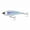 Silver, variant on Yo-Zuri 2 3/4" 3D Inshore Twitchbait Hard Bait Fishing Lure, Ghost Shad Color